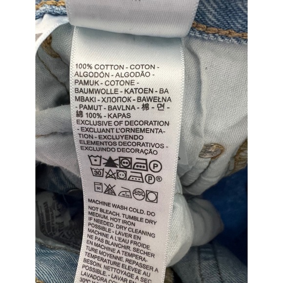 Levi's 90's 501 Jeans Ever Afternoon Light Wash Size 24 Relaxed Straight - Picture 10 of 11